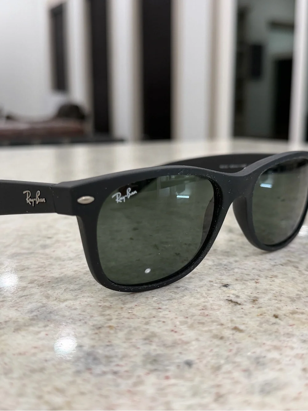 Ray-Ban Black Frame Sunglasses - Wayfarer